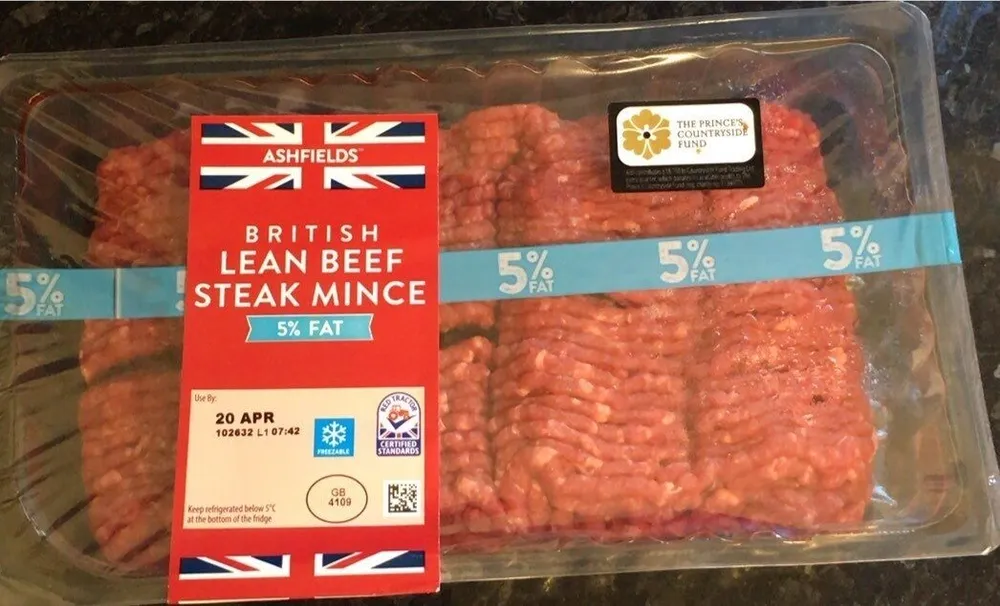 Lean beef steak mince