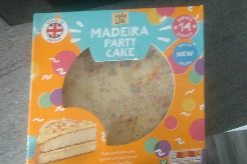 Madeira party cake