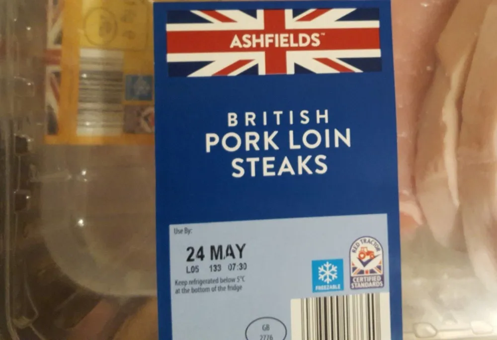 Pork loin steaks