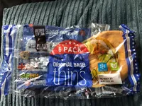 NYC Deli Style Original Bagel thins