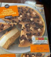 Salted caramel cheesecake