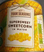 FOUR SEASONS SUPERSWEET SWEETCORN IN WATER ADDED S