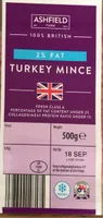 2% far turkey mince