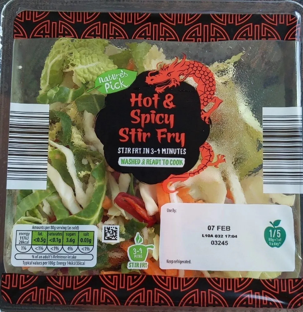 Hot & Spicy Stir Fry