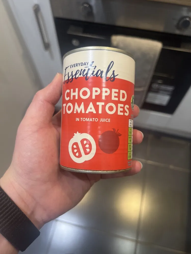 Chopped tomatoes