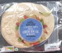 8 Super Soft Mini Original Wraps 248g