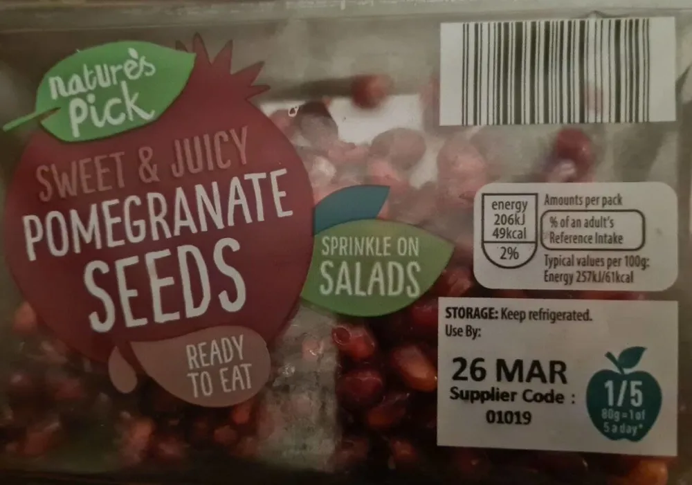 Pomegranate seeds