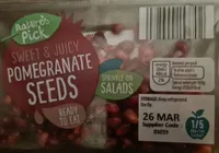 Pomegranate seeds