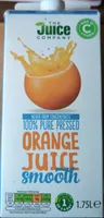 100% Pure Pressed Orange Juice smooth