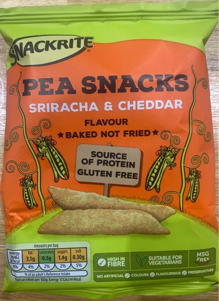 Pea Snack SRIRACHA & CHEDDAR