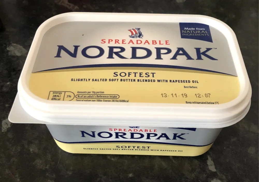 Spreadable Lightly Salted Butter with Rapseed oil