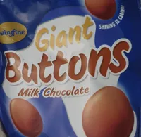 GIANT buttons MILK CHOCOLATE