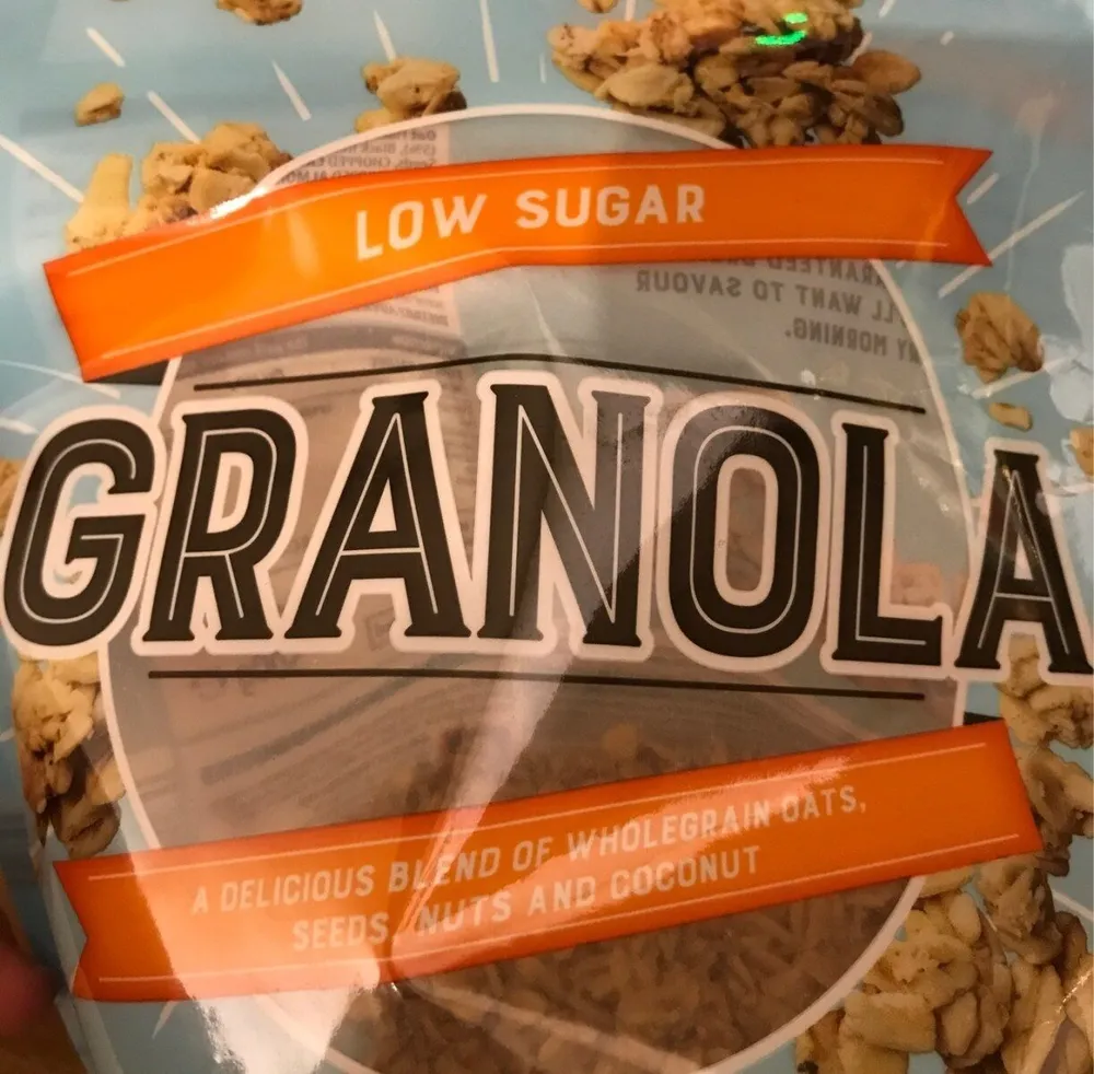 Low sugar granola