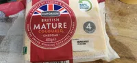 Mature coloured cheddar