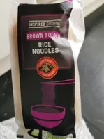 Folded brown rice noodles