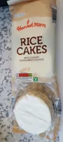 Rice cakes with yogurt flavoured coating
