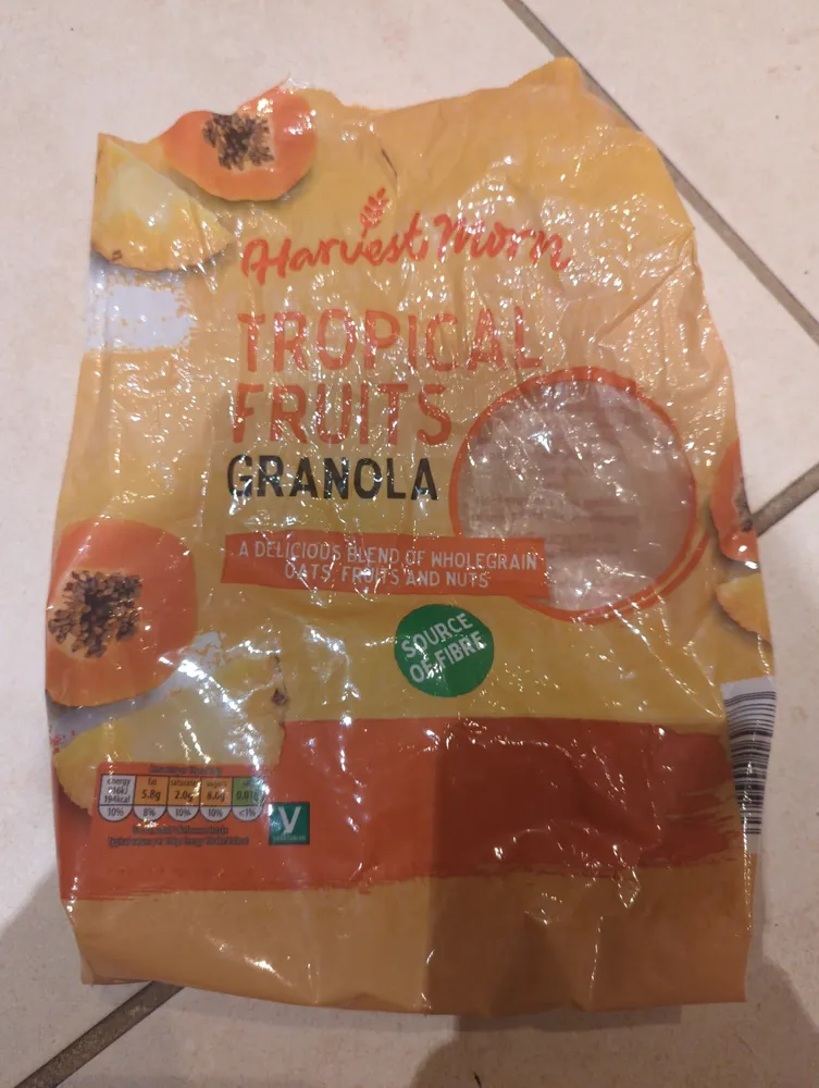 Tropical Fruits Granola