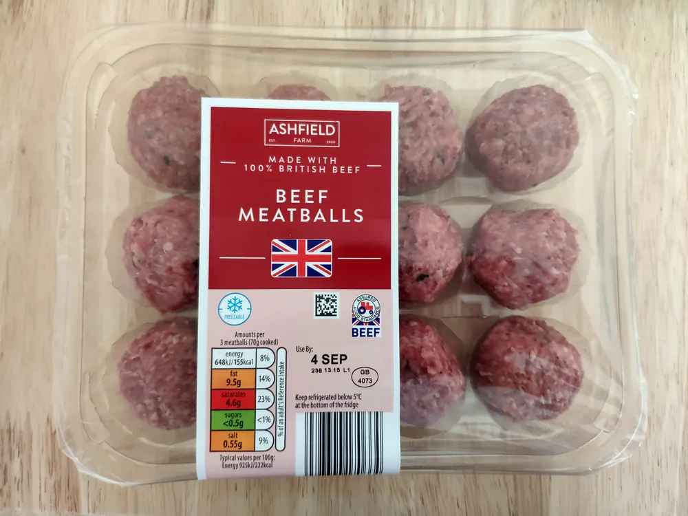 12 Beef Meatballs