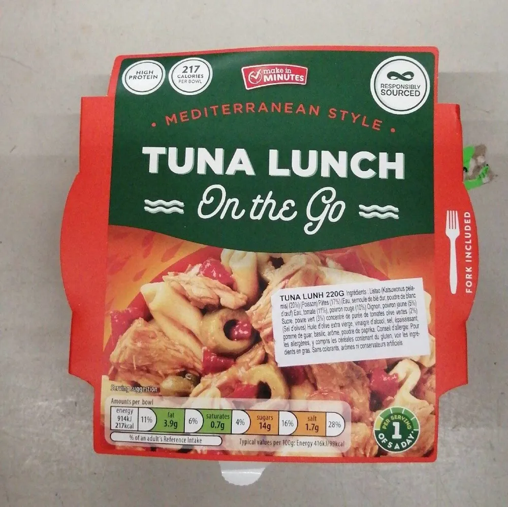 Tuna Lunch On the Go