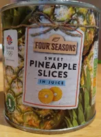 Sweet Pineapple Slices In Juice