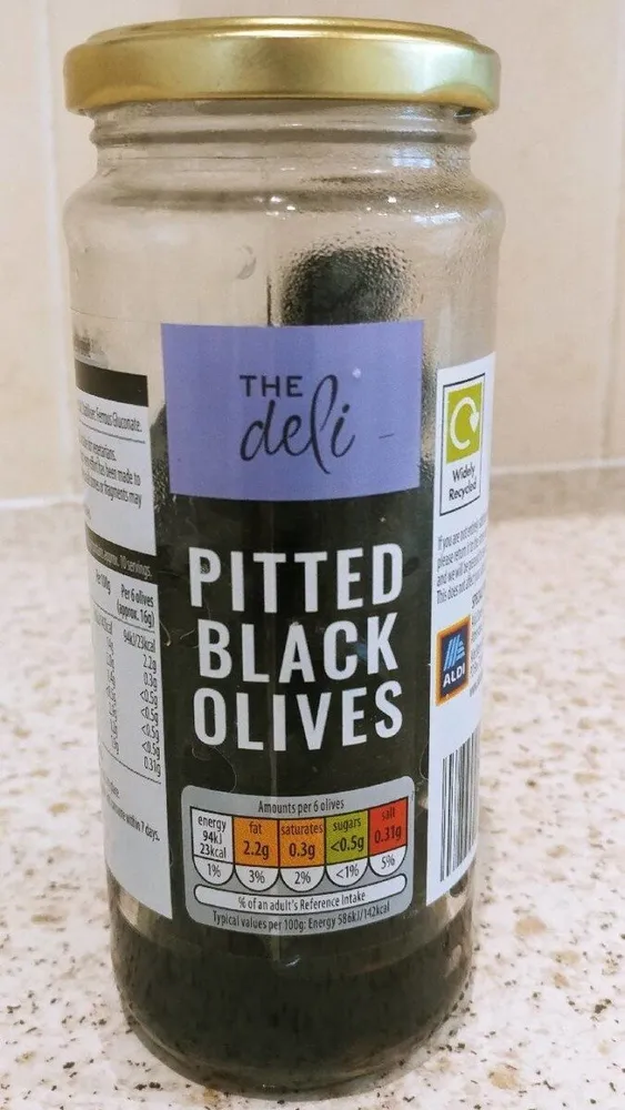 PITTED BLACK OLIVES