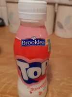 Top up strawberry yogurt drink