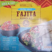 Extra Mild Fajita Dinner Kit