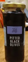 Pitted black olives