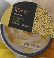 Heavenly mango and vanilla yoghurt