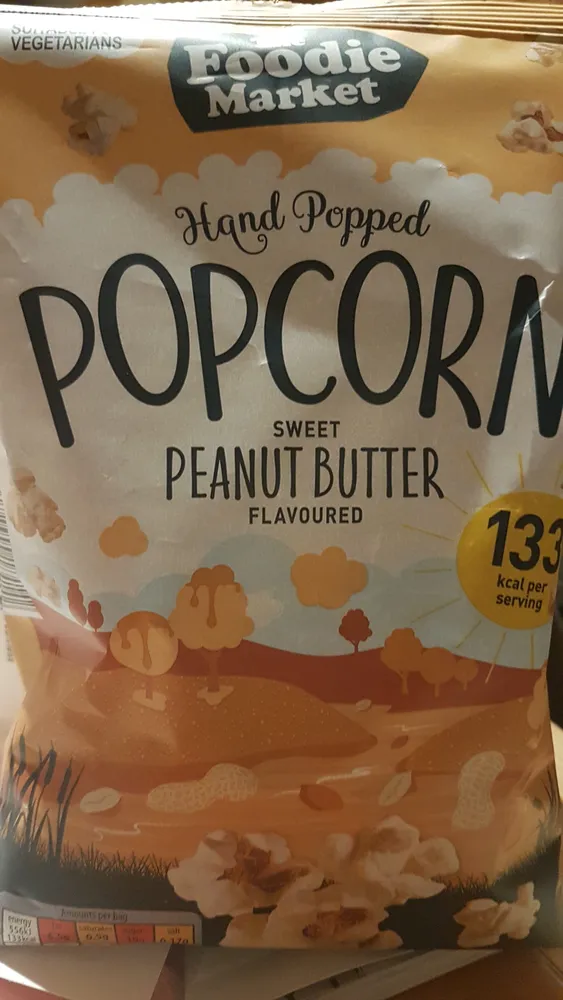 Popcorn Sweet Penut Butter Flavoured