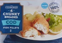 Chunky breaded cod