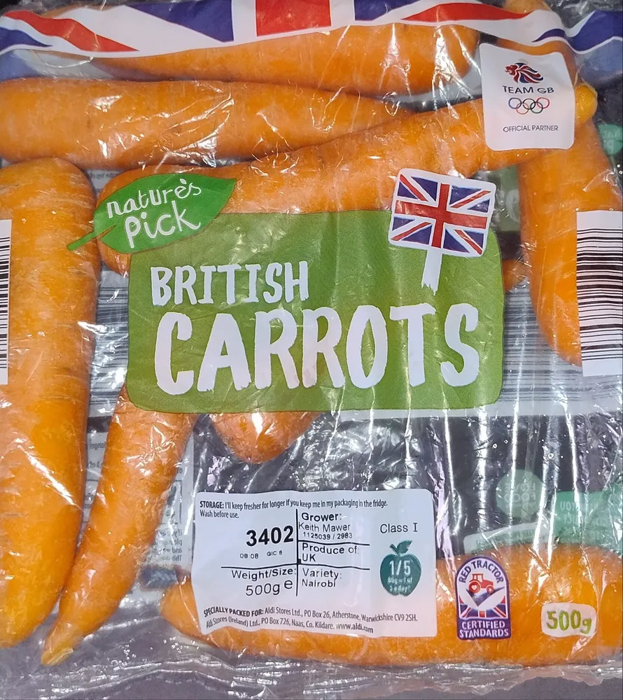 British Carrots
