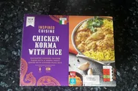 Chicken Korma with rice