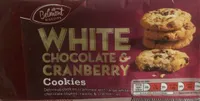 White chocolate & cranberry