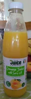 Orange juice with juicy bits