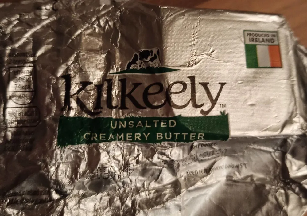 Unsalted creamery butter