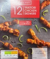 Yakitori chicken skewers