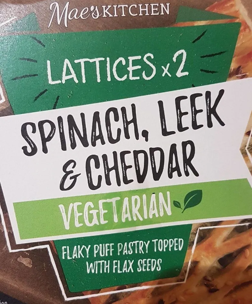 Spinach Leek and Cheddar Lattices