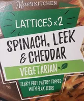 Spinach Leek and Cheddar Lattices