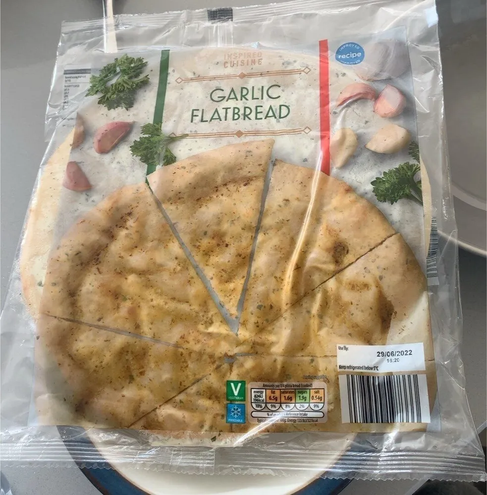 garlic flatbread