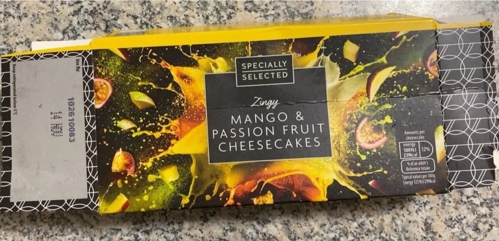 Mango & Passionfruit Cheesecake