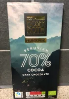 Organic Peruvian 70% cocoa dark chocolate