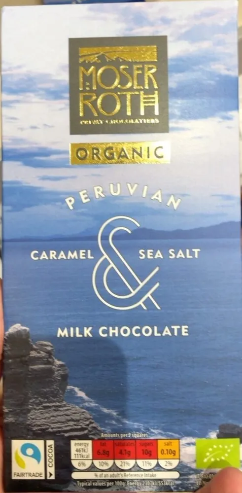 Caramel & Sea salt Milk Chocolate