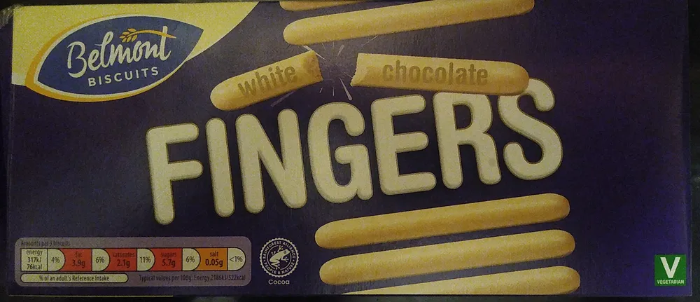 White Chocolate Fingers