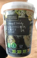 Mushroom & Rice Soup