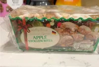 Apple stollen bites