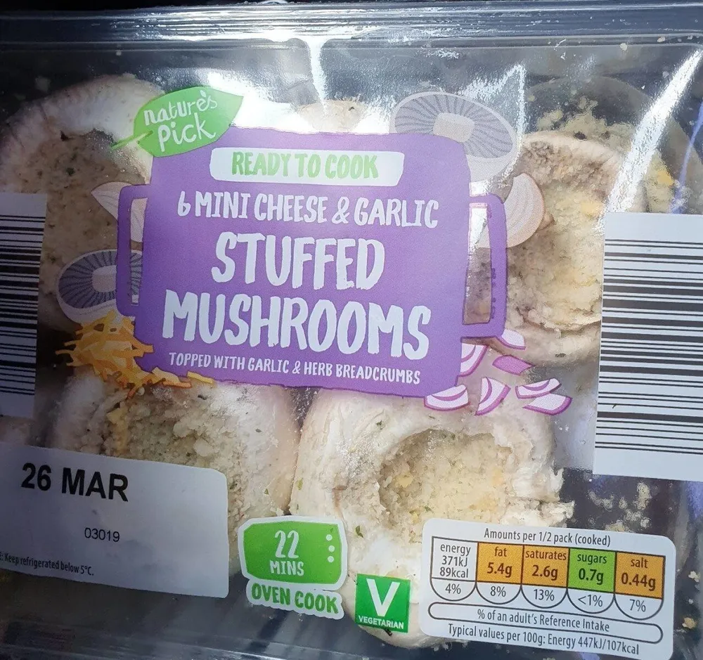Stuffed mushrooms