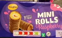 Mini rolls raspberry