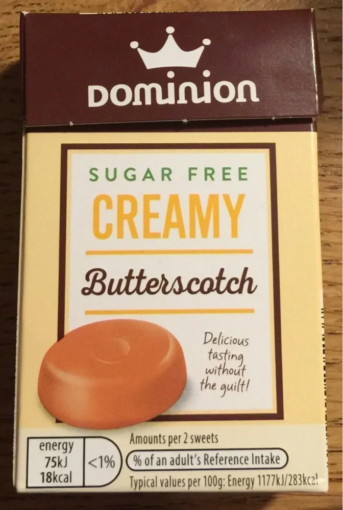 Creamy butterscotch