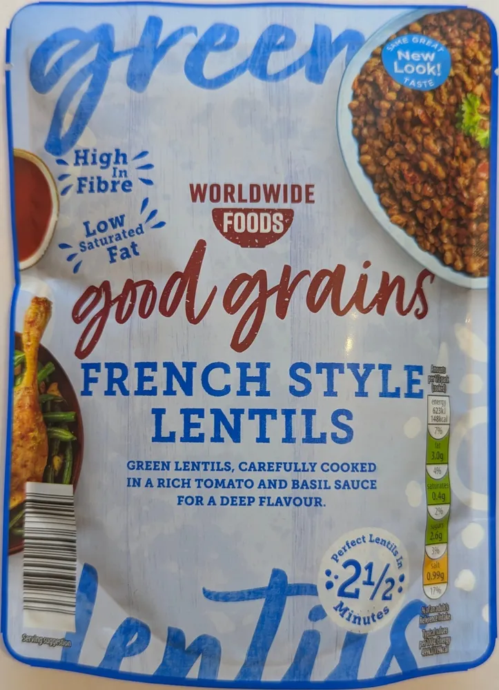 French Inspired Lentils